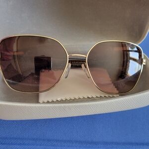 MK. Gold Frame Sunglasses NEVER WORN